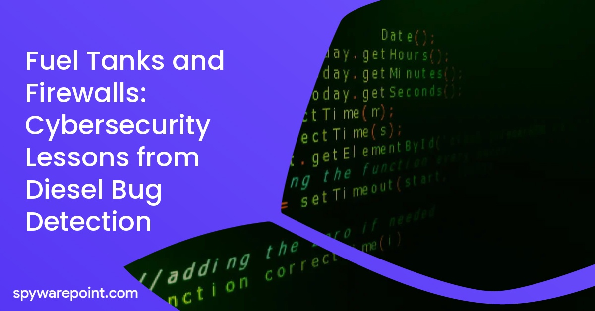 Fuel Tanks and Firewalls: Cybersecurity Lessons from Diesel Bug Detection